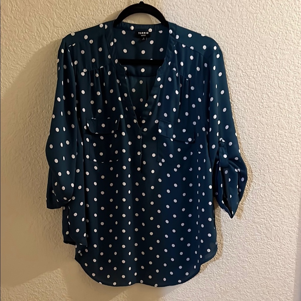 Torrid Harper Blouse size 0